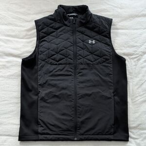 Under Armour Men's Quilted Black Vest - XL
